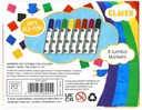 8 Jumbo Markers - Elmer