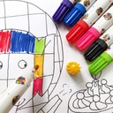 8 Jumbo Markers - Elmer