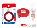 Tape Adhesive Double-Sided Nano 19mm   X   2m   Red