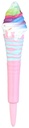 Fancy Pen Gel Cap Off 0.7 mm Blue    Ice Cream  