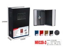 Cash box Dictionary Book Shape   W240xL155xH55mm Black