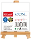 Canvas Mini 280 Gsm 6X6 cm  With Woden Easel 7x10 cm