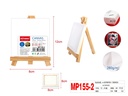 Canvas Mini 280 Gsm 8X8 cm With Woden Easel 8X12 cm