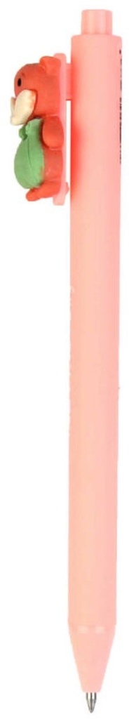 Fancy Pen Gel Cap Off 0.7 mm Blue     Happy Family