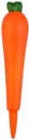 Fancy Pen Gel Cap Off 0.7 mm Blue     Carrot