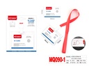 Holder ID Card  with Lanyards Acrylic   Horizontal 85x54mm Transparent