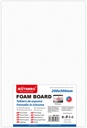 Polystyrene Board  20x30x1cm   White