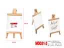 Whiteboard with Woden Easel 20X36cm