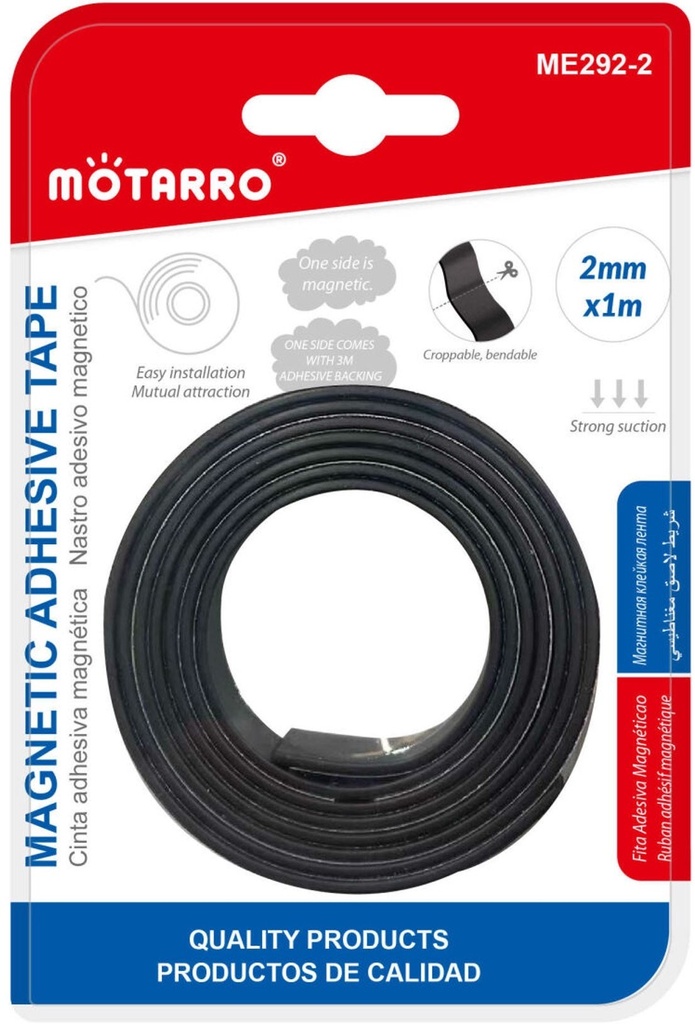 Tape  Adhesive Magnetic 2mm  X  1m