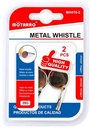 Whistle Metal Set of 2 pcs