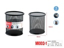Cup Pencil Holder    Wire Mesh  8 cm Dia X 10 cm Black