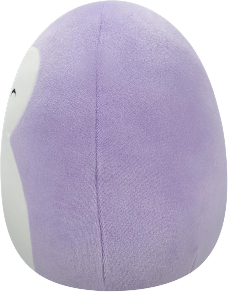 Squishmallows 7.5 " Plush - Elle - Purple Penguin W/Closed Eyes And White Belly
