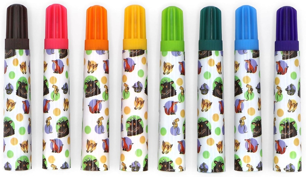 8 Jumbo Markers - Gruffalo