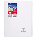 Koverbook, Stapled Transparent Polypro 10 Ass. Colours 24X32Cm 24Sh. Seyès  Delivered In Pos Display Box