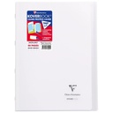 Koverbook, Stapled Transparent Polypro 10 Ass. Colours 21X29,7Cm 24Sh. Seyès  Delivered In Pos Display Box