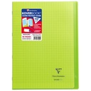 Koverbook, Stapled Transparent Polypro 10 Ass. Colours 21X29,7Cm 24Sh. Seyès  Delivered In Pos Display Box