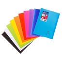 Koverbook, Stapled Transparent Polypro 10 Ass. Colours 21X29,7Cm 24Sh. Seyès  Delivered In Pos Display Box