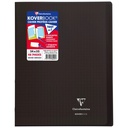 Koverbook, Stapled Transparent Polypro 10 Ass. Colours 24X32Cm 24Sh. Seyès  Delivered In Pos Display Box