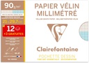  Graph Paper A4 90Gsm Packet Of 12Sh White Vellum
