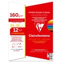 Color Paper 160 24X24 Cm Packet 12Sh+3Sh Bright Colors