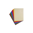 Color Paper 160 24X24 Cm Packet 12Sh+3Sh Bright Colors