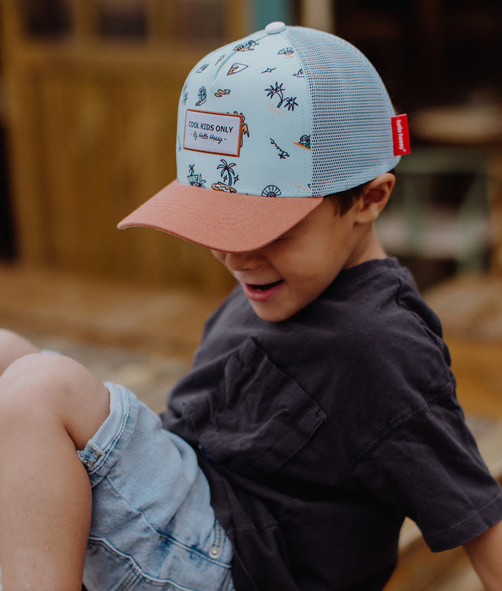Trucker Caps Blue Island 2-5 Years