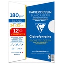 Drawing Paper 180Gsm Grain 24X32Cm Packt Of 15Sh 