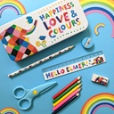 First Stationery Tin Set - Elmer