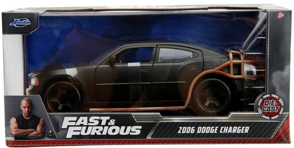 F&F Dodge Charger Heist Car  1:24