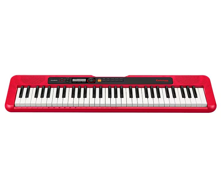 Casio Ct-S200Rdc2 Casiotone Musical Keyboard, 61 Keys - Red