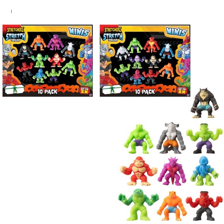 Stretch Squad Mini'S 10 Pack