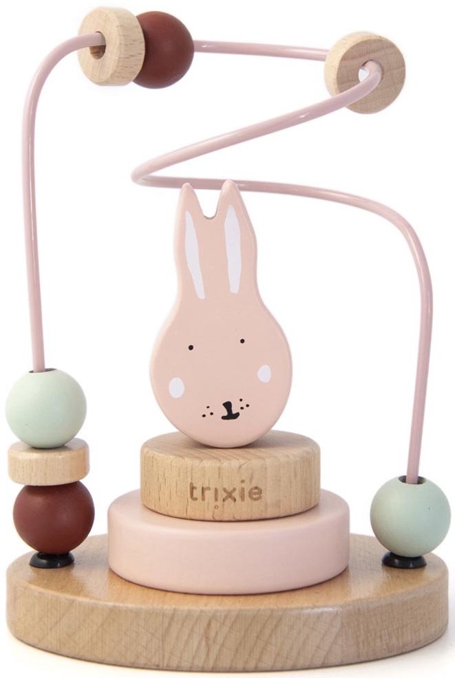 Wooden beads maze - Mrs. Rabbit