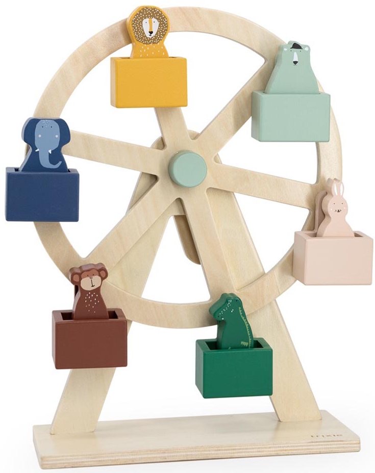 Wooden ferris wheel