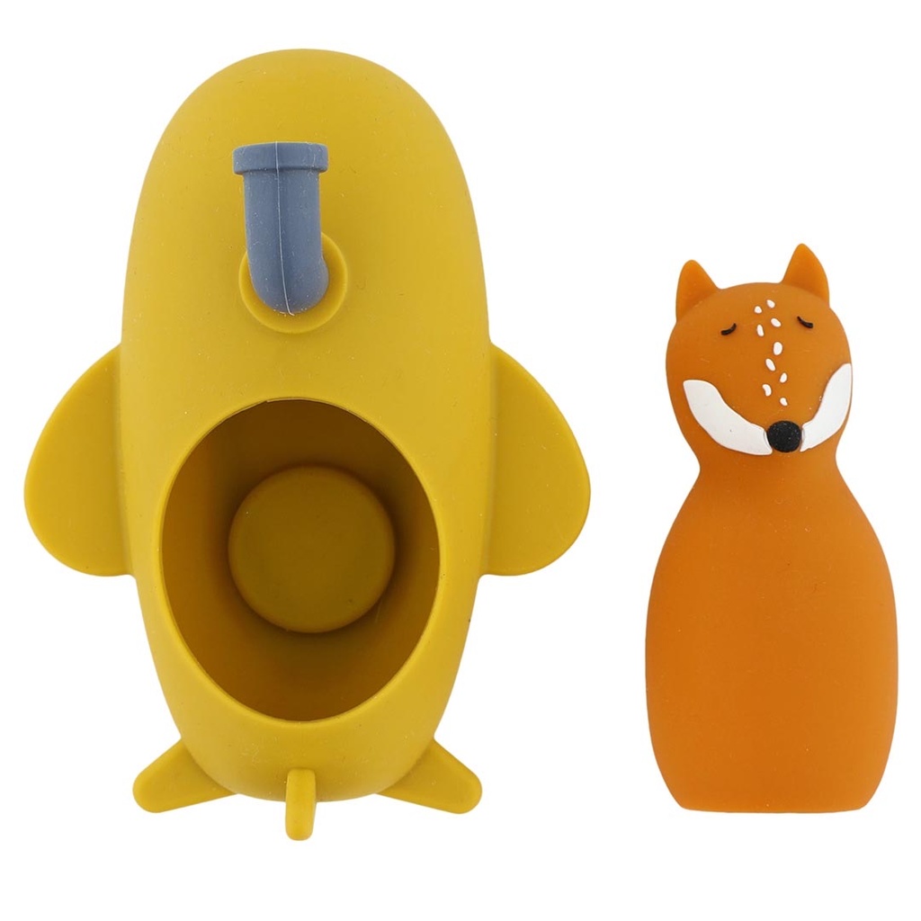 BATH TOY SUBMARINE - MR. FOX
Silicone