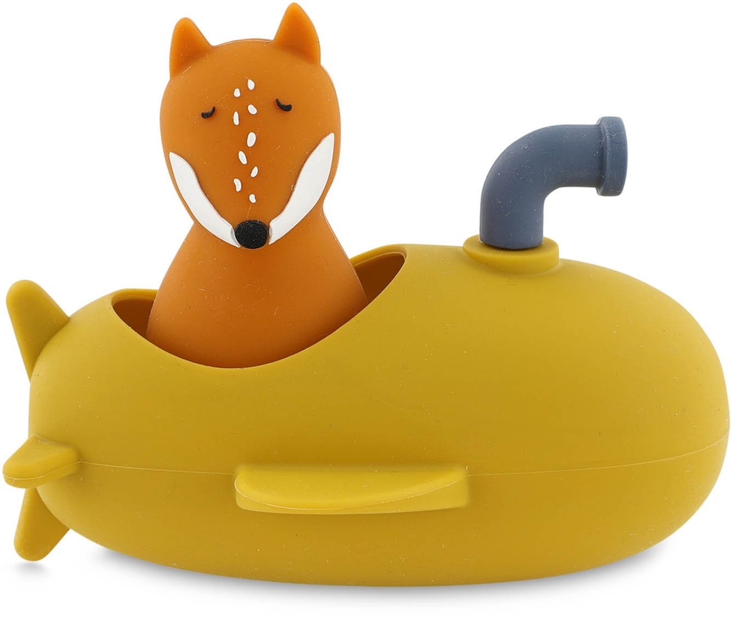BATH TOY SUBMARINE - MR. FOX
Silicone