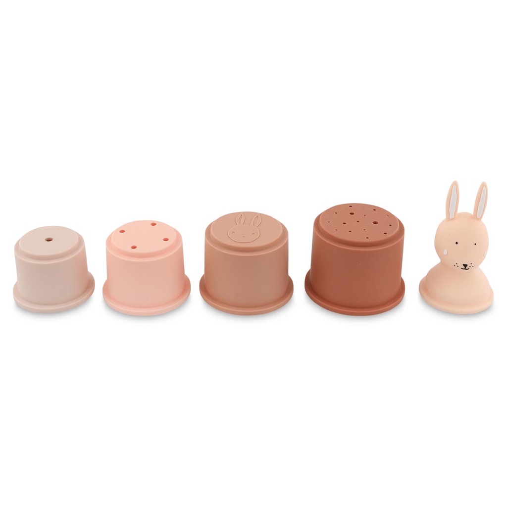 STACKING CUPS - 5PCS - MRS. RABBIT