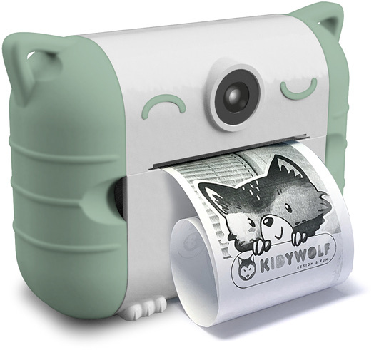 KIDYPRINT Thermal Printing Camera - Green 