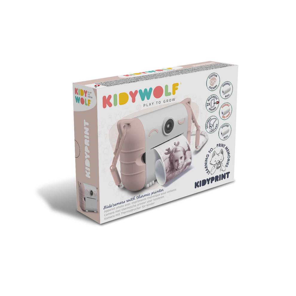 Kidyprint Thermal Printing Camera - Pink