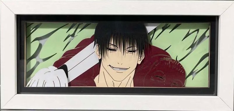 Jujutsu Kaisen Toji Fushiguro Led Light Box With Remote Control