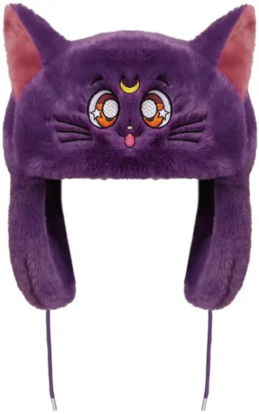 Sailor Moon Ushanka Hat Purple 