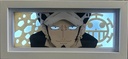 One Piece Law Led Light Box With Remote Control
