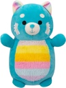 Squishmallows 10" Plush -  Vanessa - Teal Red Panda W/Rainbow Belly - Hugmee