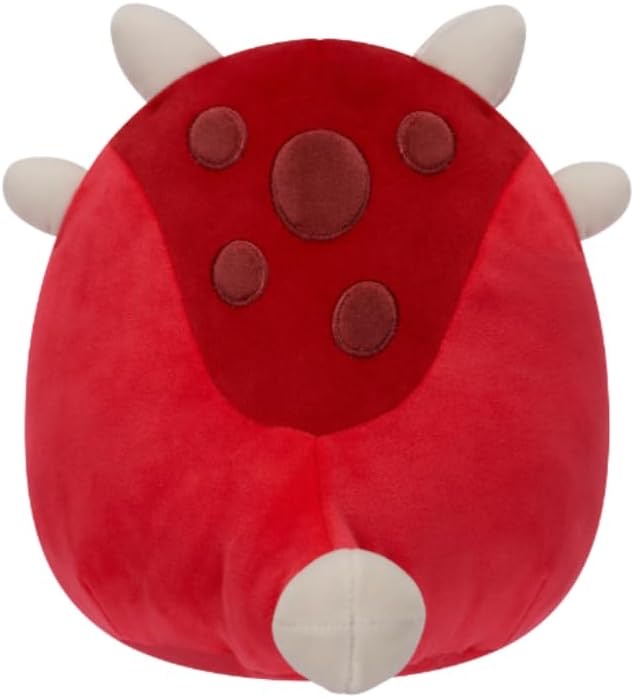 Squishmallows 7.5" Plush - Sergio The Red Armored Dino