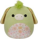 Squishmallows 7.5" Plush - Juniper The Green Donkey With Floral Belly