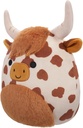 Squishmallows 7.5 " Plush - Alonzo - Brown And White Highland Cow