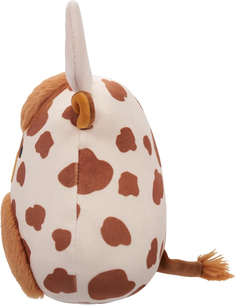 Squishmallows 7.5 " Plush - Alonzo - Brown And White Highland Cow