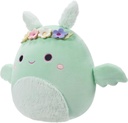 Squishmallows 7.5 " Plush - Tove - Mint Green Mothman W/Flower Crown And Fuzzy Belly