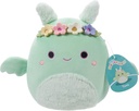 Squishmallows 7.5 " Plush - Tove - Mint Green Mothman W/Flower Crown And Fuzzy Belly