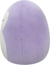 Squishmallows 7.5 " Plush - Elle - Purple Penguin W/Closed Eyes And White Belly