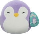Squishmallows 7.5 " Plush - Elle - Purple Penguin W/Closed Eyes And White Belly